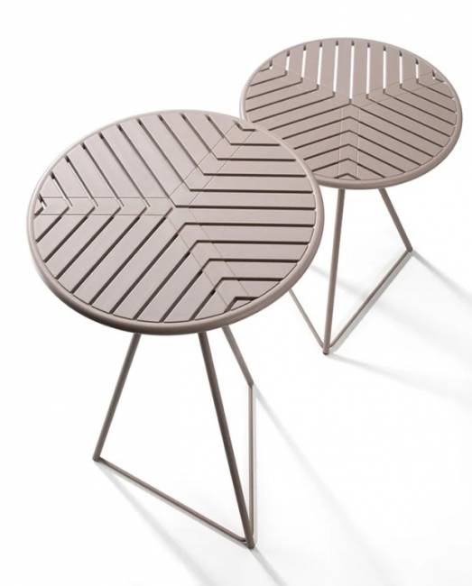 Cтол обеденный Glitter Poliweave Ø600х750 мм