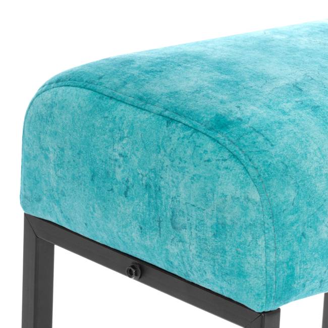 Банкетка-обувница Charli Lux/Чарли Люкс КЗ, велюр, vt фреска бирюза VT Fresca бирюза велюр