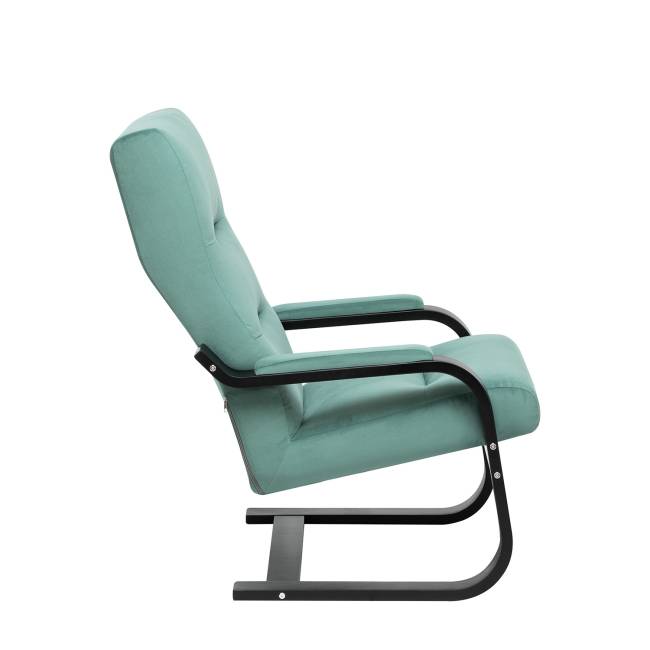 Кресло Leset Оскар Венге V43 зелёный