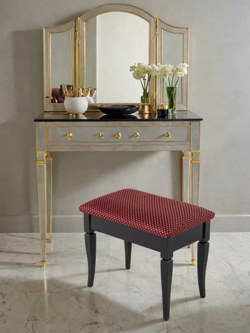 Банкетка Ретро М с ящиком венге, ткань коронка