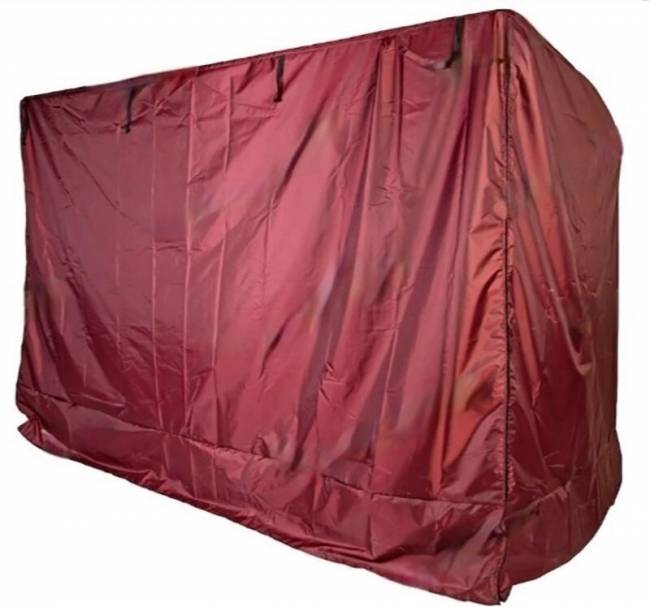 Чехол  для садовых качелей Торнадо/Секвойя 225х135х170, бордовый