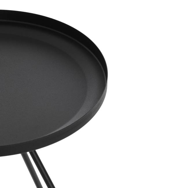 Столик журнальный GLAND 1 шт. в упаковке металл, 40*40*45см, черный черный металл