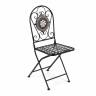 Стул Secret de Maison VICENZA (mod. PL08-7451RV) металл, 36*35*91 см, черный /плитка "калейдоскоп" (Комплект из 2 шт.) черный металл