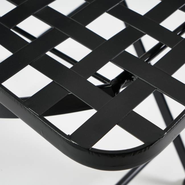 Стул Secret de Maison VICENZA (mod. PL08-7451RV) металл, 36*35*91 см, черный /плитка "калейдоскоп" (Комплект из 2 шт.) черный металл