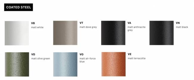 Стол ламинированный барный Tripe терракотовый, белый мрамор Каррара Ø600х1100 мм