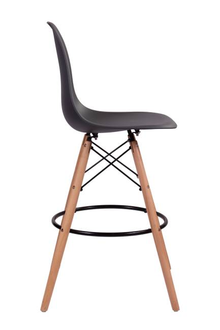 Стул Eames барный, темно-серый Стул Eames барный, темно-серый
