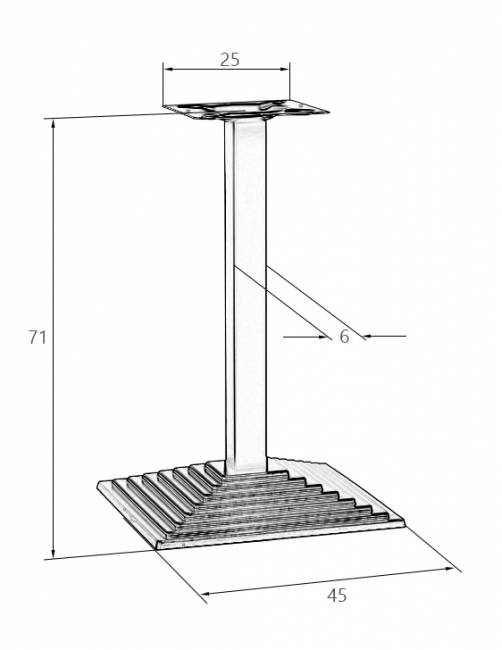 Подстолье обеденное DOBRIN GRANT