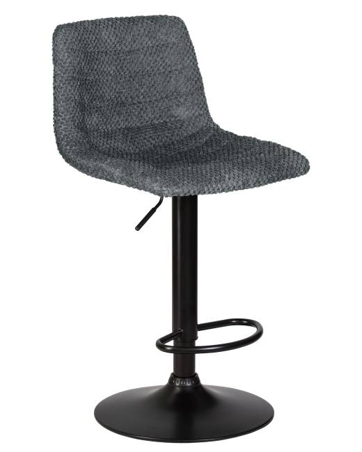 Стул барный DOBRIN TRAVIS, серый (VIVALDI15)