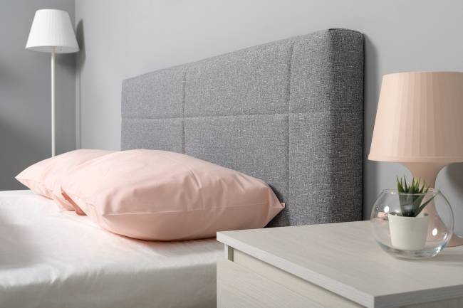 Кровать двуспальная с мягкой спинкой Ника 11.37 цвет ясень анкор светлый Кровать двуспальная с мягкой спинкой Ника 11.37 цвет ясень анкор светлый