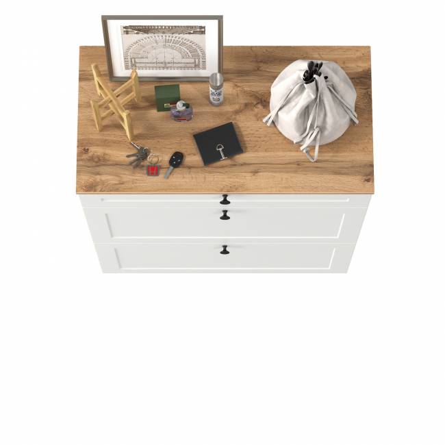 Тумба для обуви Остин 16.121 цвет белый шагрень/дуб крафт золотой Тумба для обуви Остин 16.121 цвет белый шагрень/дуб крафт золотой