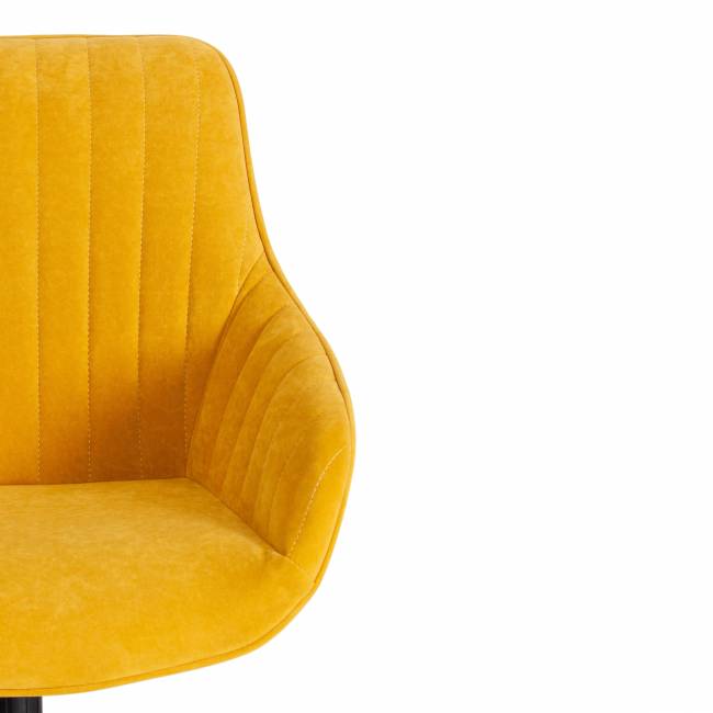 Кресло DUBLIN велюр Clermon, горчичный, 170 горчичный велюр Clermon