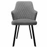 Стул DikLine 345 C56 серый, ножки черные