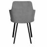 Стул DikLine 345 C56 серый, ножки черные