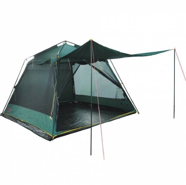 Тент-шатер TRAMP BUNGALOW LUX GREEN V2 Тент-шатер TRAMP BUNGALOW LUX GREEN V2