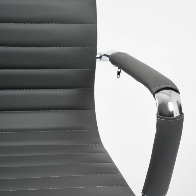 Кресло URBAN-LOW кож/зам, металлик, 36 металлик кож/зам