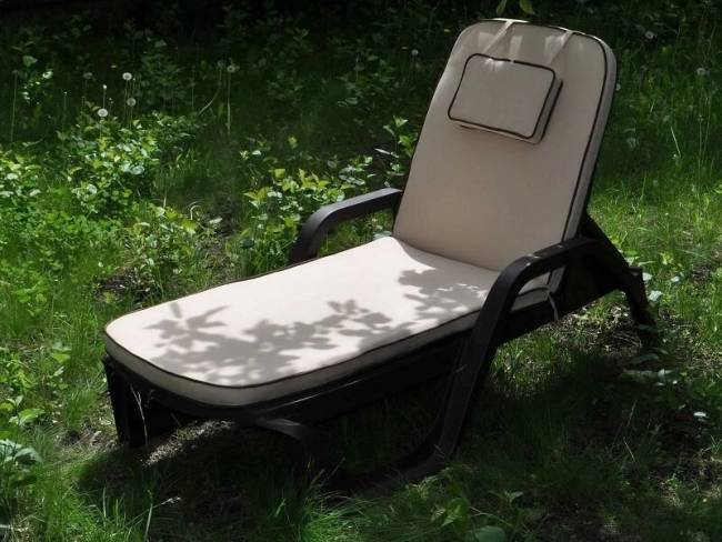 Матрас для шезлонгов Матрас для шезлонгов  Premium беж