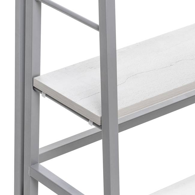 Стеллаж раскладной Leset Пако 800 трапеция Серый