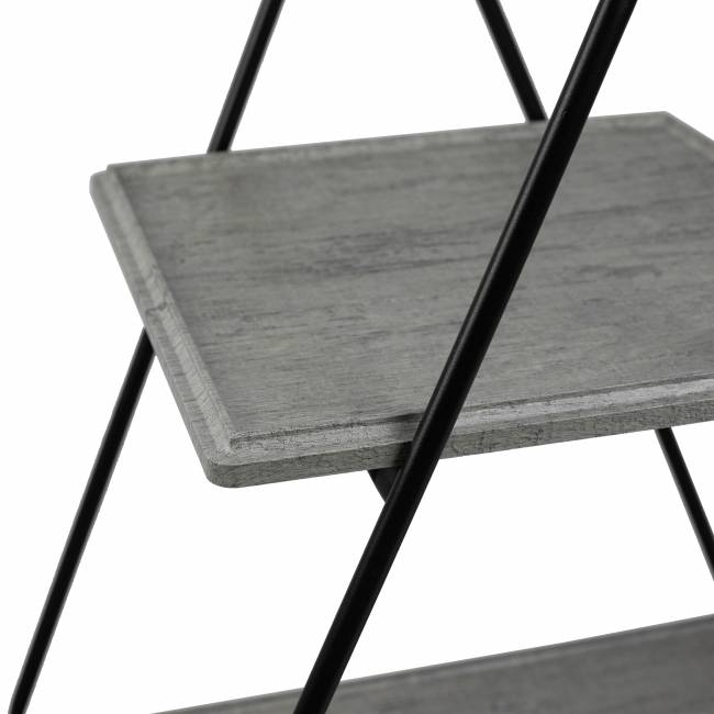 Стол сервировочный Милн черный/серый шпат