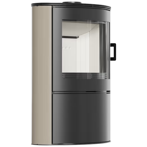 Печь дровяная KOZA/AB/S/2/KAFEL/KREM, кафель кремовый