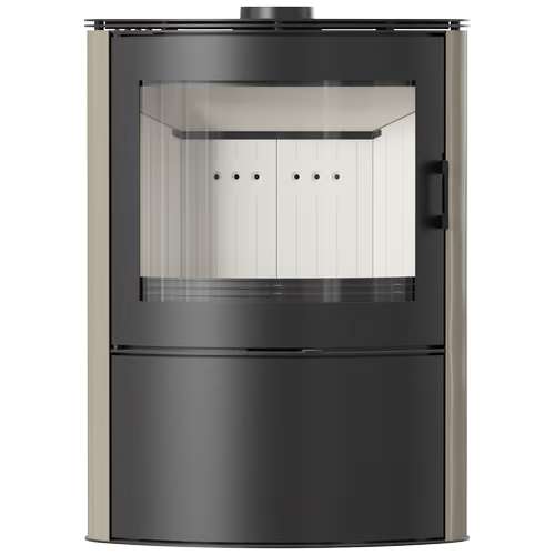 Печь дровяная KOZA/AB/S/2/KAFEL/KREM, кафель кремовый