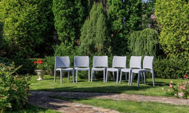 6 стульев JULY светло-серые 6 стульев JULY светло-серые