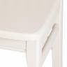 Стул DOLCE жёсткое сидение бук, мдф, 40х46х100см, Ivory white Ivory white бук, мдф