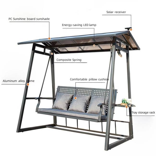 Качели из алюминия GRAF III