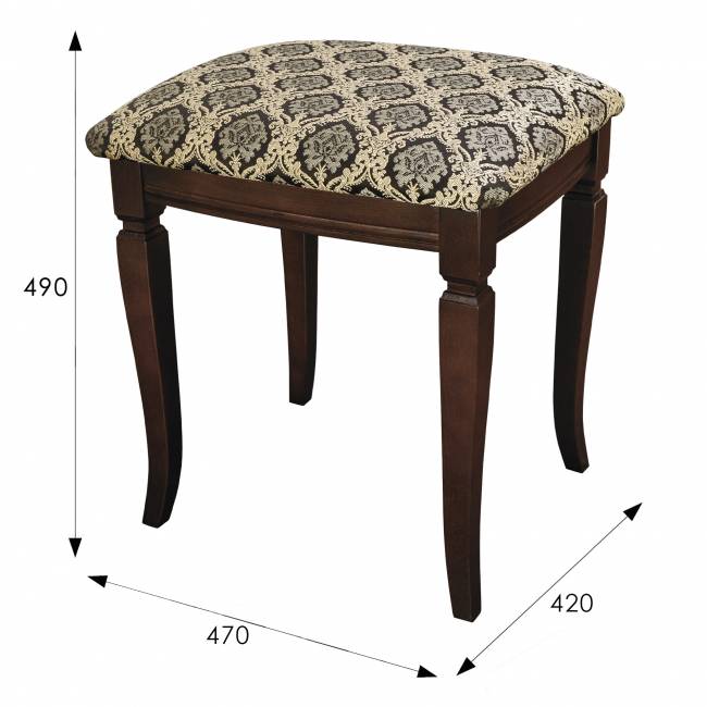 Банкетка Васко В 106Н орех, Маркус венге Банкетка Васко В 106Н орех, Маркус венге