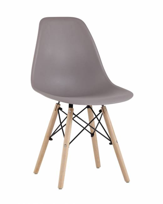 Стул Eames Style DSW темно-бежевый x4