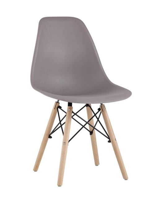 Стул Eames Style DSW темно-бежевый x4