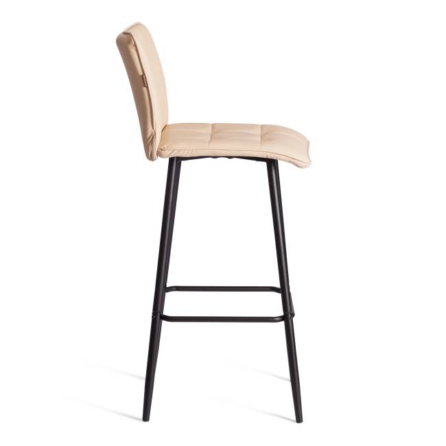 Барный стул  Bari/Бари экокожа , бежевый, 45х56х110 см бежевый экокожа