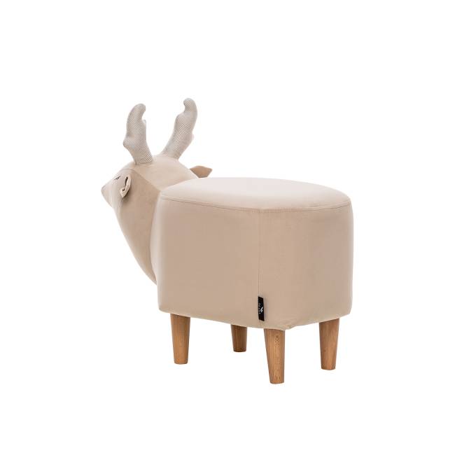 Пуф Leset Maral COMBI V18 бежевый, компаньон Milos 02 белый Бук Пуф Leset Maral COMBI V18 бежевый, компаньон Milos 02 белый Бук