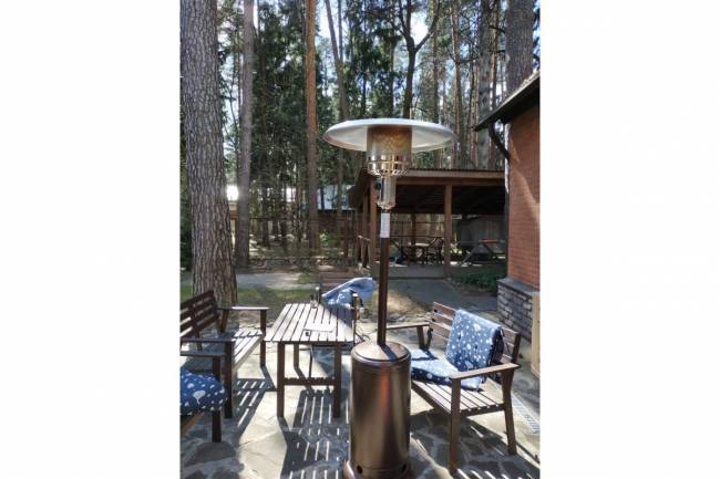 Уличный газовый обогреватель Ställeh VärmGas Bronse