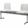 Система с двумя сиденьями и столиком Alice Bench лен 1520х520х820 мм Система с двумя сиденьями и столиком Alice Bench лен 1520х520х820 мм