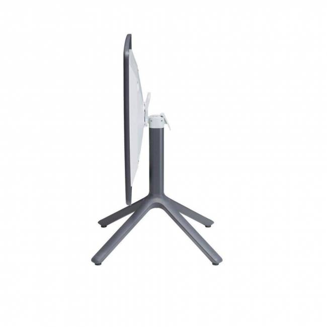 Стол пластиковый складной Eco Folding антрацит 700х700х750 мм Стол пластиковый складной Eco Folding антрацит 700х700х750 мм