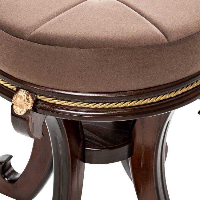 Банкетка Leset "Глория" Орех V23 молочный шоколад