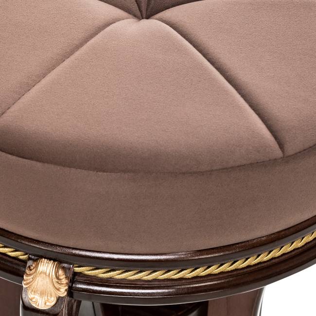 Банкетка Leset "Глория" Орех V23 молочный шоколад