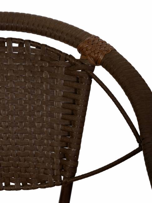 Кресло Denver (Денвер) из искусственного ротанга, орех Кресло Denver (Денвер) из искусственного ротанга, орех