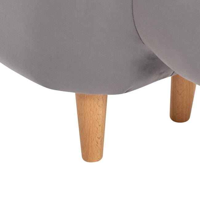 Пуф Leset Rabbit COMBI V32 серый Бук Пуф Leset Rabbit COMBI V32 серый Бук