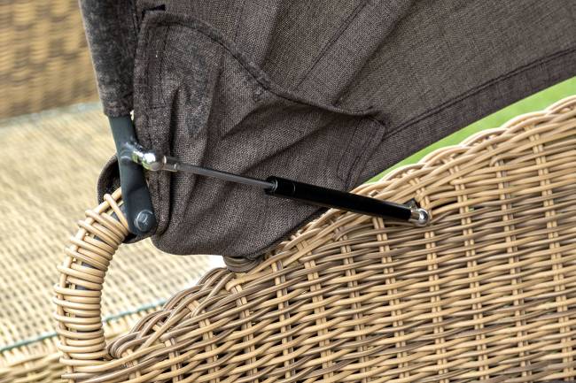 "Стильяно" плетеная кровать круглая, цвет соломенный "Стильяно" плетеная кровать круглая, цвет соломенный