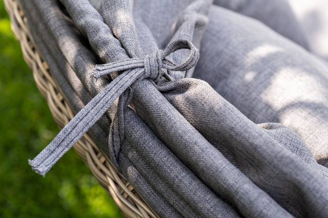 "Стильяно" плетеная кровать круглая, цвет соломенный "Стильяно" плетеная кровать круглая, цвет соломенный