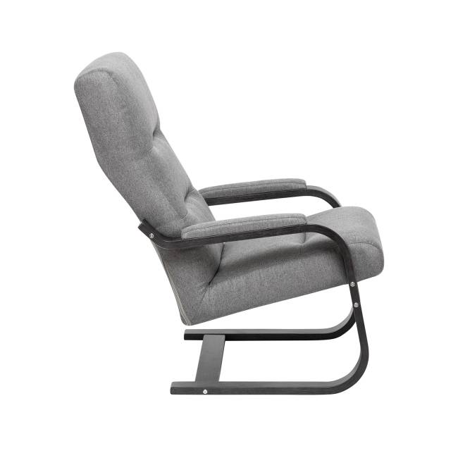 Кресло Leset Оскар Венге текстура Malmo 90 (серый) Кресло Leset Оскар Венге текстура Malmo 90 (серый)