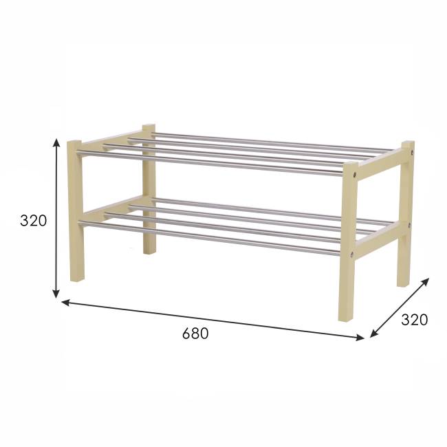 Обувница Атлас слоновая кость Обувница Атлас слоновая кость