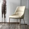 Стул ABRIOLA Milk T1-02, PU / шампань, ®DISAUR