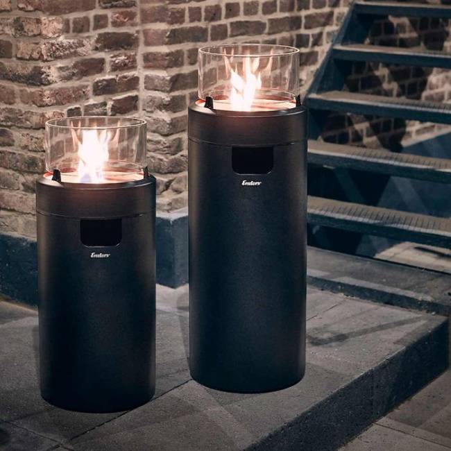 Уличный газовый обогреватель ENDERS NOVA LED M серый