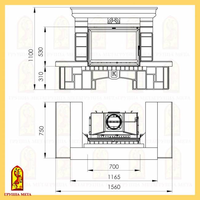 Ноктюрн (рустик) 700 Ноктюрн (рустик) 700