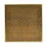 Столик Secret De Maison GOLDEN HAVELY ( mod. BJ-002) дерево манго, 46х46x18, этническая чеканка (Комплект из 2 шт.)