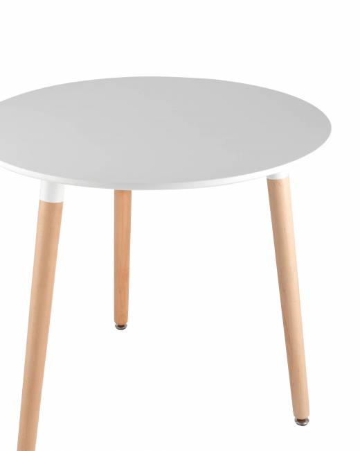 Стол Eames DST круглый белый