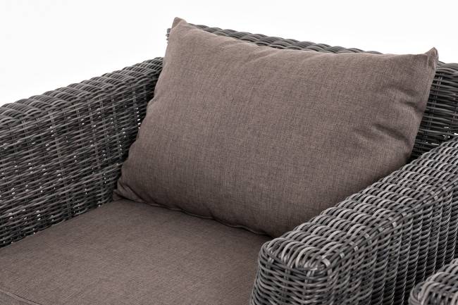 "Капучино" лаунж-зона из искусственного ротанга, цвет графит "Капучино" лаунж-зона из искусственного ротанга, цвет графит