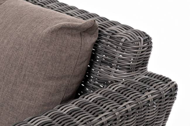 "Капучино" лаунж-зона из искусственного ротанга, цвет графит "Капучино" лаунж-зона из искусственного ротанга, цвет графит